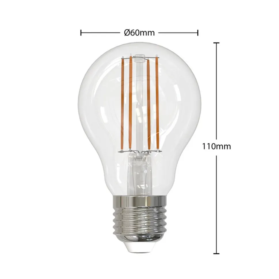 Arcchio LED lamp E27 filament 6W helder 2.700K dimbaar