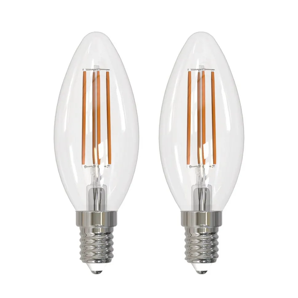 Arcchio LED lamp E14 kaars, set van 2, 3000 K