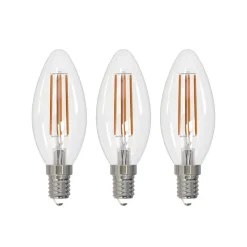 Arcchio LED lamp E14 kaars, set van 3, 4000 K