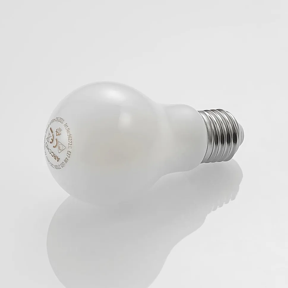 Arcchio LED lamp E27 8W 2.700K dimbaar, opaal