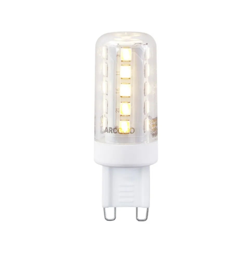 Arcchio LED lamp, G9, 2.700 K, 2 W, helder, 370 lm