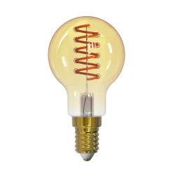 Arcchio LED lamp, gloeidraad, E14, 4,9 W, oranje