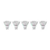 Arcchio LED lamp GU10 2.5W 4000K 450lm glas set van 5