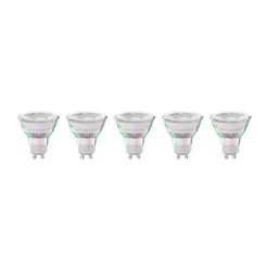 Arcchio LED lamp GU10 2.5W 4000K 450lm glas set van 5