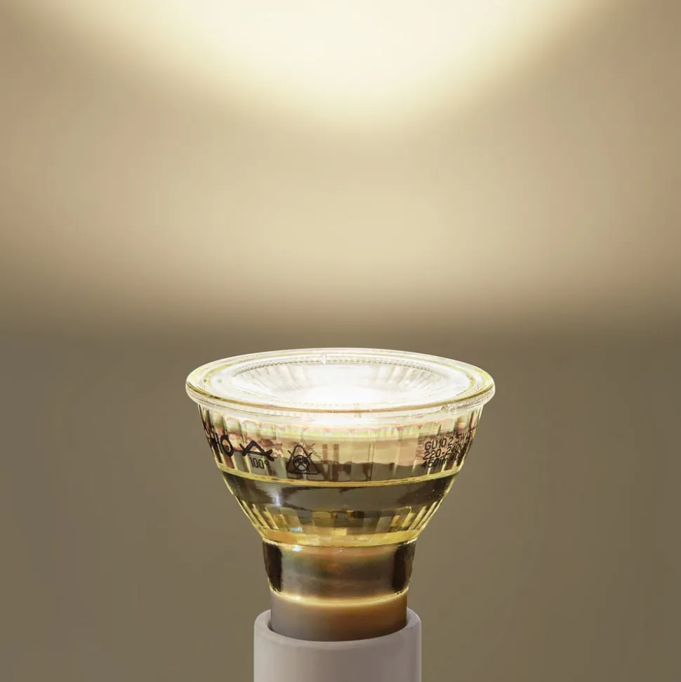 Arcchio LED lamp GU10 2.5W 4000K 450lm glas set van 3