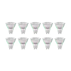 Arcchio LED lamp GU10 2,5W 6500K 450lm glas set van 10