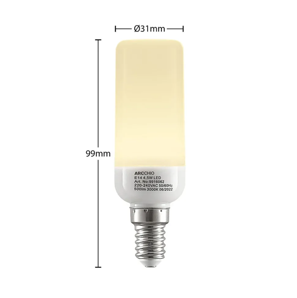 Arcchio LED lamp in buisvorm E14 4,5W 3.000K