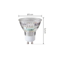 Arcchio LED lamp, reflector, GU10, 4,7W, helder, 2700K