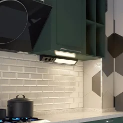 Arcchio LED meubelverlichting Ovano, 62 cm, zwart, aluminium