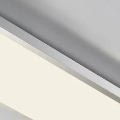 Arcchio LED paneel Arthur, 120 x 30 cm, zilver, 4000 K