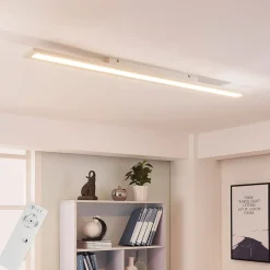 Arcchio LED paneel Arya, 120 cm, wit, dimbaar, aluminium