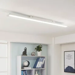 Arcchio LED paneel Arya, 120 cm, wit, dimbaar, aluminium