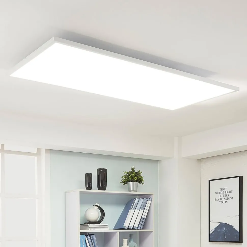 Arcchio LED paneel Arya, dimbaar, 119 cm x 59 cm, metaal