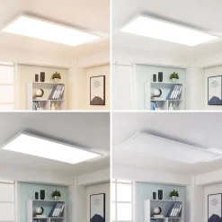 Arcchio LED paneel Arya, dimbaar, 119 cm x 59 cm, metaal