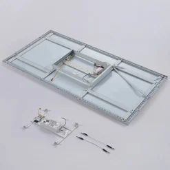 Arcchio LED paneel Brenda, 120 x 60 cm, CCT, afstandsbediening