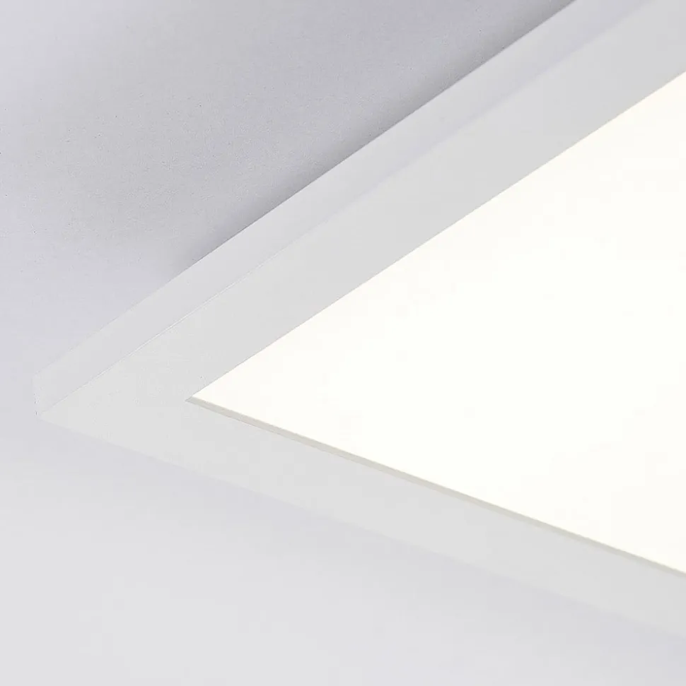 Arcchio LED paneel, CCT Lysander, 39 cm, wit, aluminium