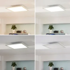 Arcchio LED paneel, CCT Lysander, 39 cm, wit, aluminium