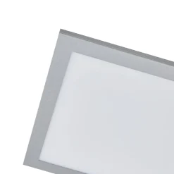 Arcchio LED paneel Lyndra, 80 cm, zilver, aluminium, dimbaar, CCT