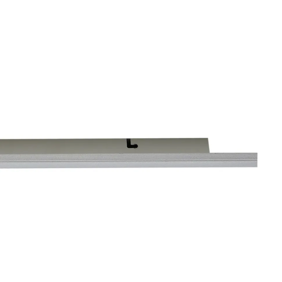 Arcchio LED paneel Lyndra, 80 cm, zilver, aluminium, dimbaar, CCT