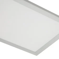Arcchio LED paneel Lyndra, 120 cm, zilver, aluminium, dimbaar, CCT