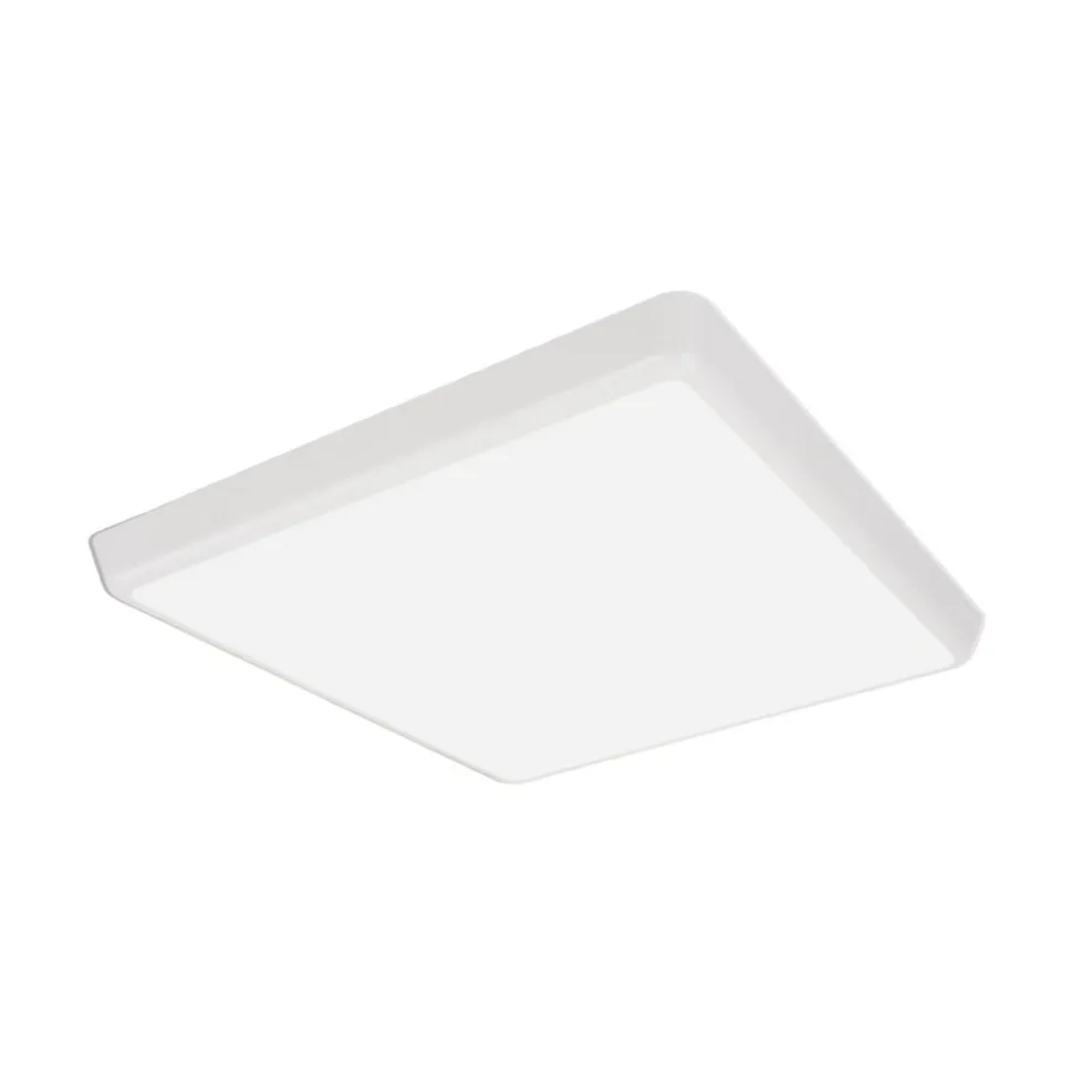 Arcchio LED plafondlamp Augustin, 40 x 40 cm, wit, IP54