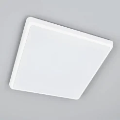 Arcchio LED plafondlamp Augustin, 40 x 40 cm, wit, IP54