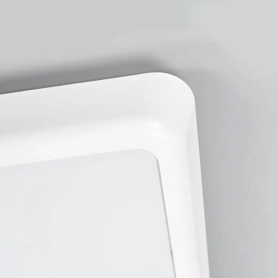 Arcchio LED plafondlamp Augustin, 40 x 40 cm, wit, IP54