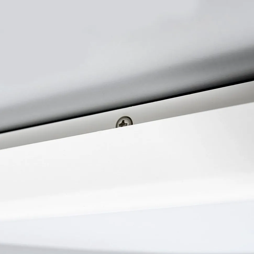 Arcchio LED plafondlamp Augustin, 40 x 40 cm, wit, IP54