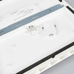 Arcchio LED plafondlamp Augustin, 40 x 40 cm, wit, IP54