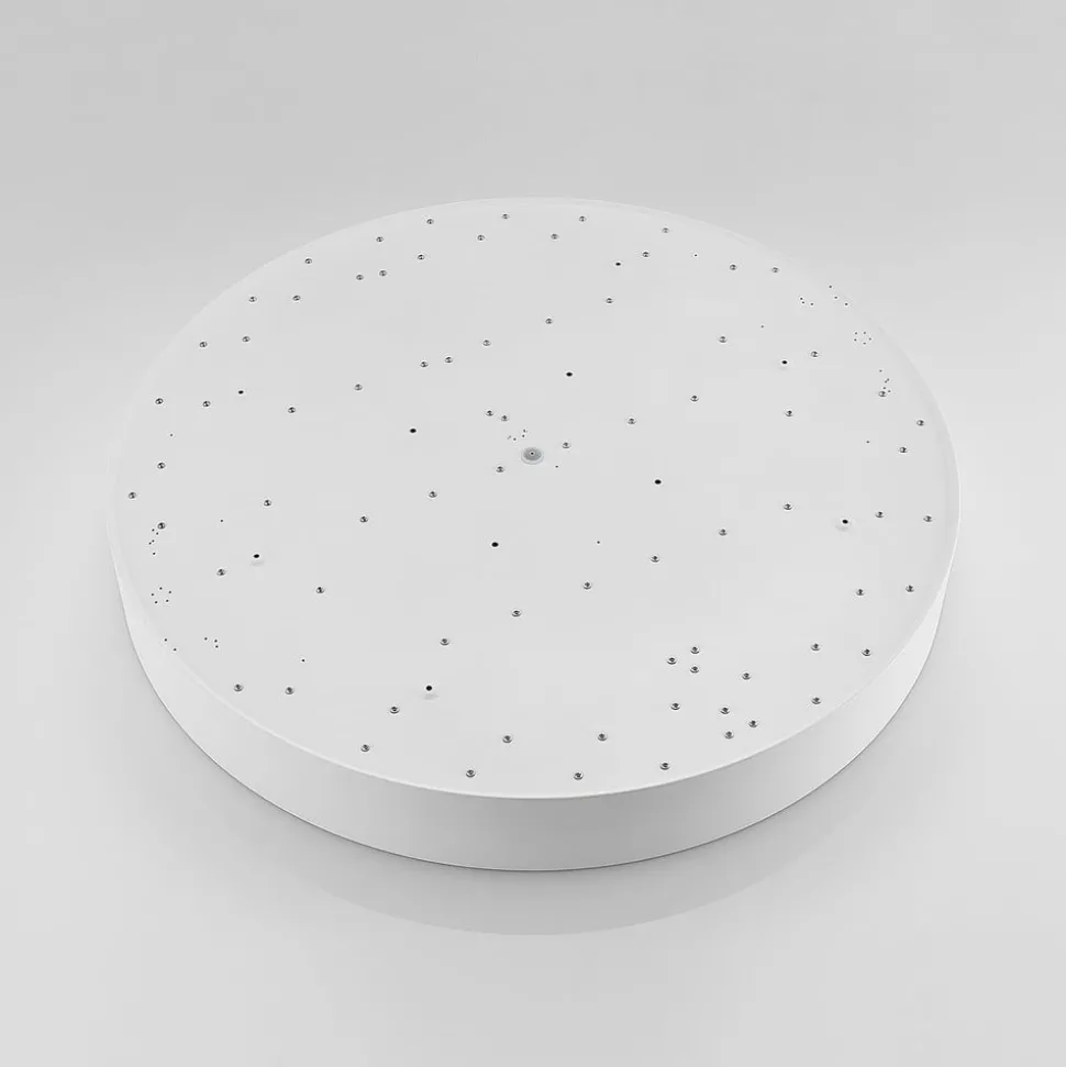 Arcchio LED plafondlamp Noabelle, Ø 80 cm, wit, metaal