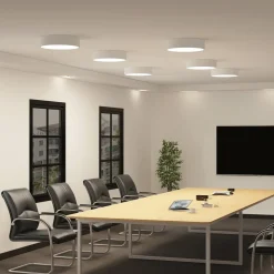 Arcchio LED plafondlamp Noabelle, Ø 40 cm, wit, metaal