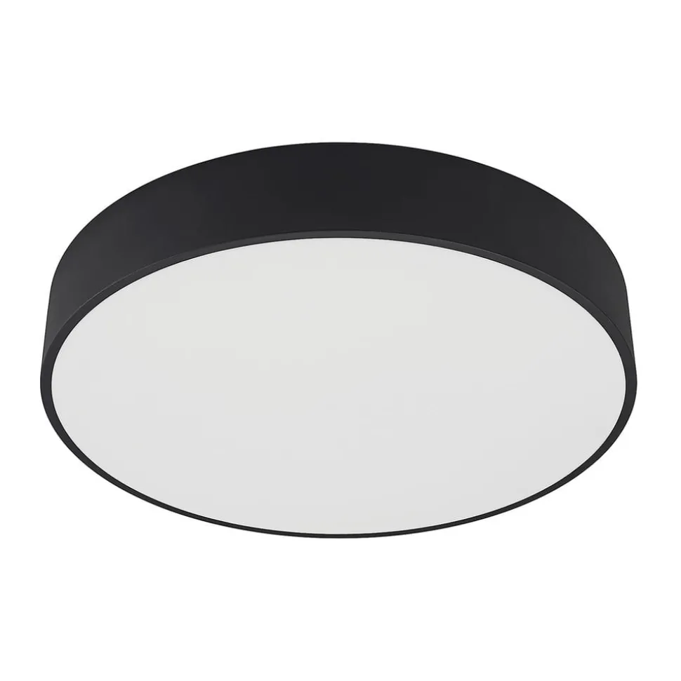 Arcchio LED plafondlamp Noabelle, Ø 60 cm, zwart, metaal