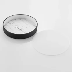 Arcchio LED plafondlamp Noabelle, Ø 60 cm, zwart, metaal