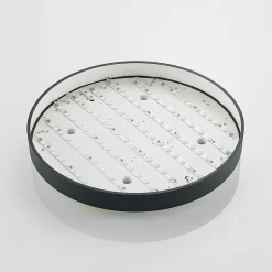 Arcchio LED plafondlamp Vanida, zwart, Ø 60 cm, omhoog/omlaag