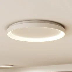 Arcchio LED plafondlamp Vivy, Ø 58 cm, wit, metaal