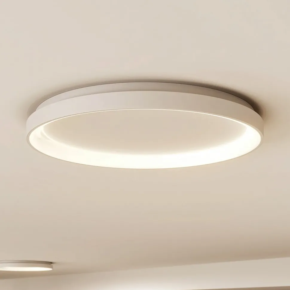 Arcchio LED plafondlamp Vivy, Ø 58 cm, wit, metaal