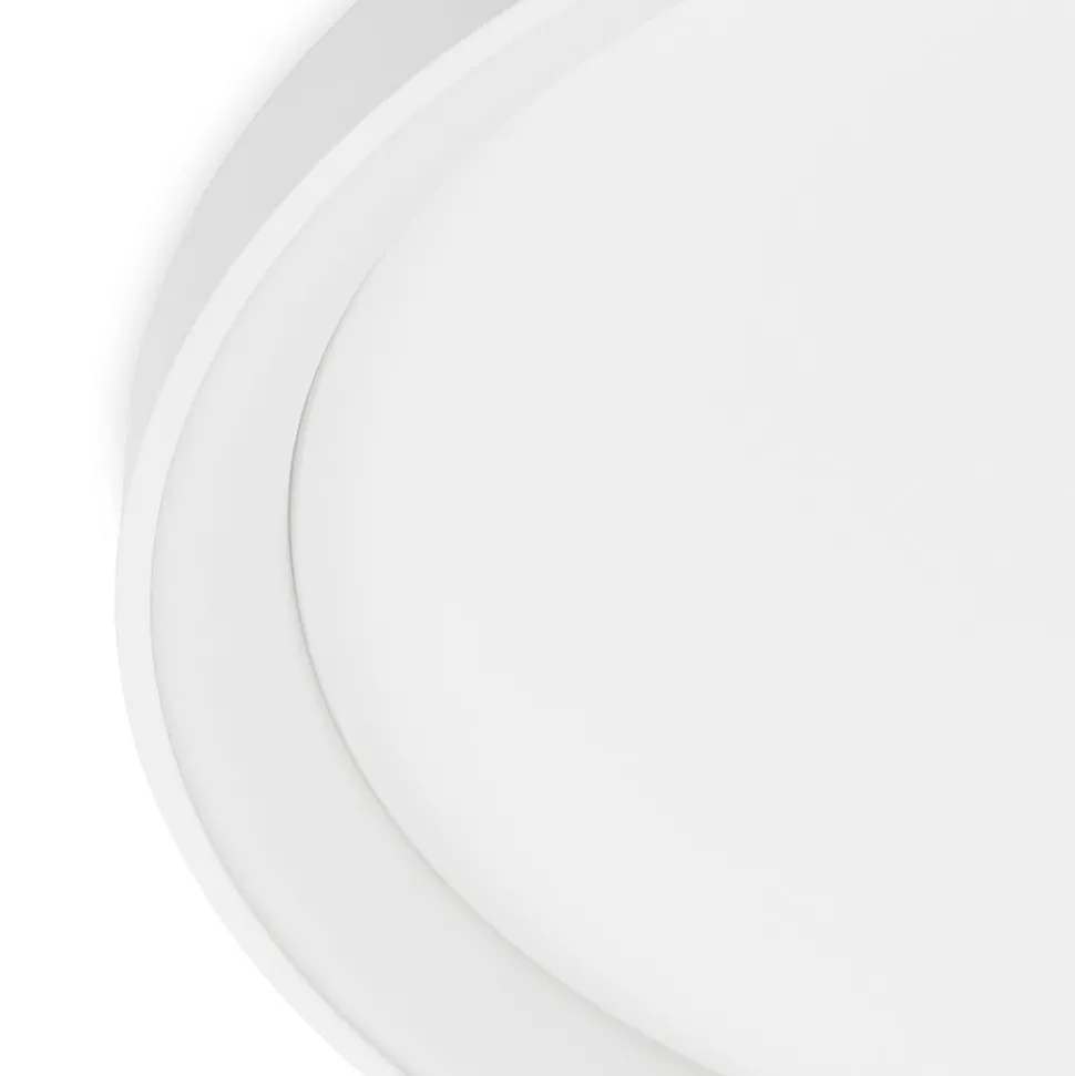 Arcchio LED plafondlamp Vivy, Ø 58 cm, wit, metaal