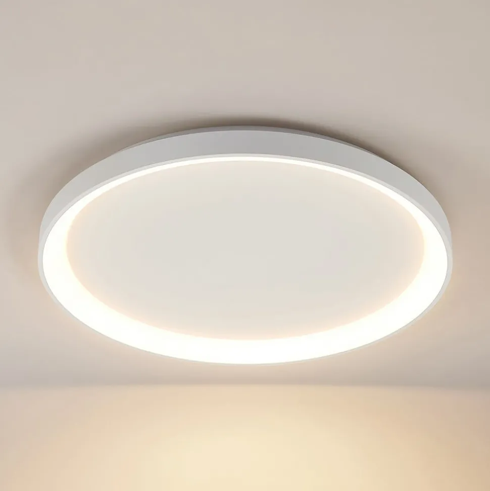 Arcchio LED plafondlamp Vivy, Ø 58 cm, wit, metaal