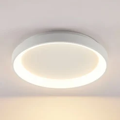 Arcchio LED plafondlamp Vivy, Ø 38 cm, wit, metaal