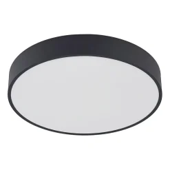 Arcchio LED plafondlamp Vanida, zwart, Ø 40 cm, omhoog/omlaag