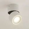 Arcchio LED plafondspot Rotari, wit, 1-lamp, 710lm