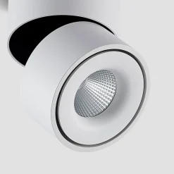 Arcchio LED plafondspot Rotari, wit, 1-lamp, 1560lm