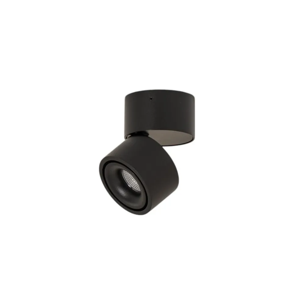 Arcchio LED plafondspot Rotari, 620lm, 1-lamp, zwart