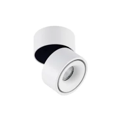 Arcchio LED plafondspot Rotari, wit, 1-lamp, 790lm