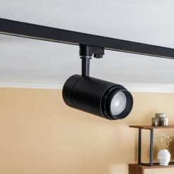 Arcchio LED railspot Nanna, 4000K, zwart, DALI