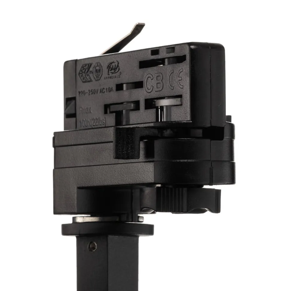 Arcchio LED railspot Nanna, 4000K, zwart, DALI