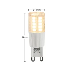 Arcchio LED stiftlamp, G9, 4,5 W, helder, 2.700 K