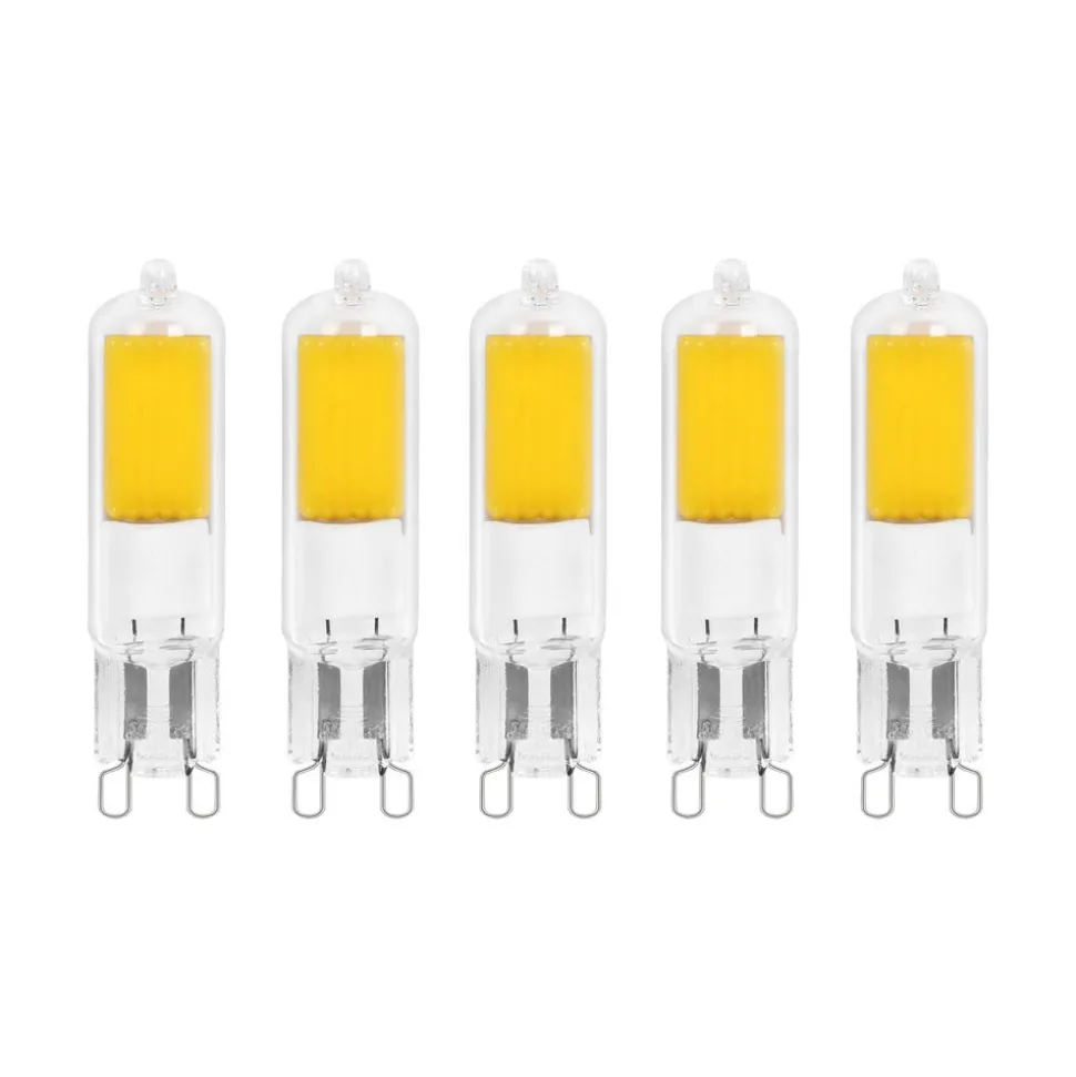 Arcchio LED stiftlamp, G9, 4W, 2700K, set van 5