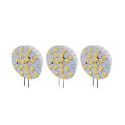Arcchio LED stiftlamp G4 2,7W 830 rond 3/set