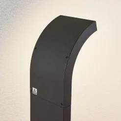 Arcchio LED tuinpadverlichting, 100 cm, antraciet, sensor, IP54